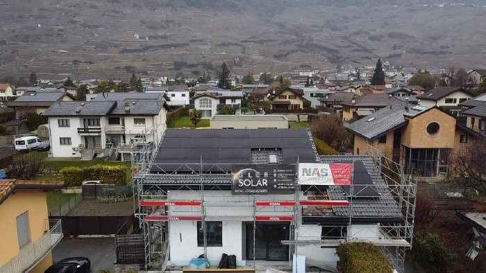 Pose panneaux photovoltaïques Valais