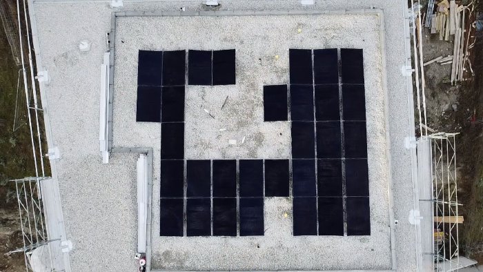 Chantier photovoltaïque Glob-Solar Valais