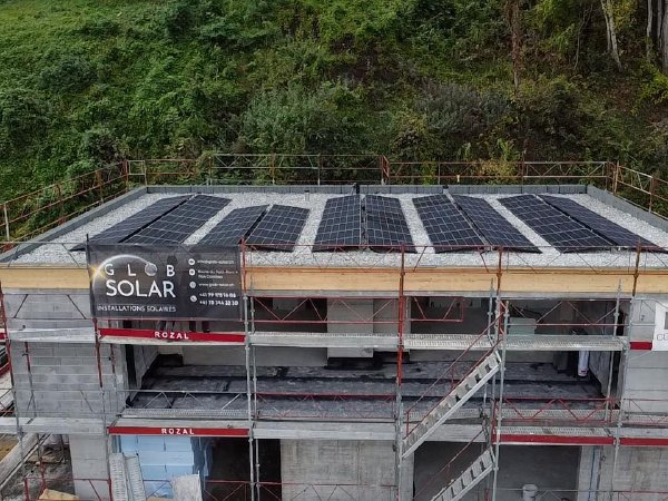 Installation solaire résidentielle en Valais